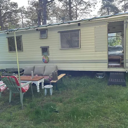 Stacaravan Camping Bakkum, Aan Rand Camping, Zonnepaneel En Waterfust *