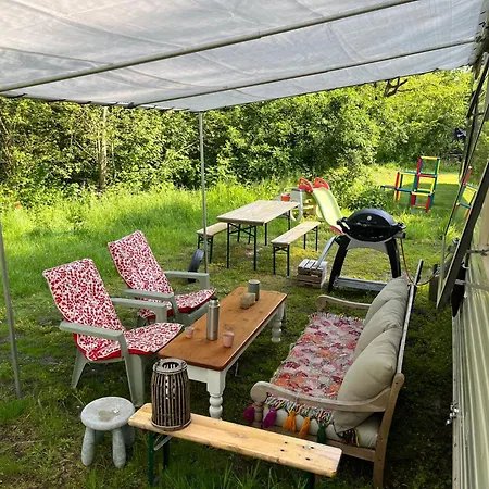 Stacaravan Camping Bakkum, Aan Rand Camping, Zonnepaneel En Waterfust *