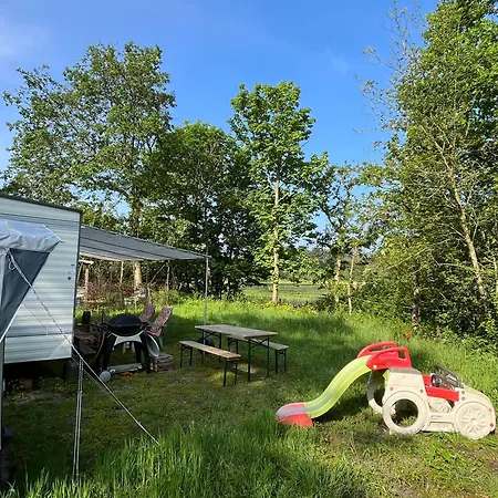 Stacaravan Bakkum, Aan Rand Camping, Zonnepaneel En Waterfust Campsite Castricum