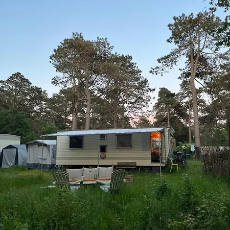 Stacaravan Bakkum, Aan Rand Camping, Zonnepaneel En Waterfust Campsite *