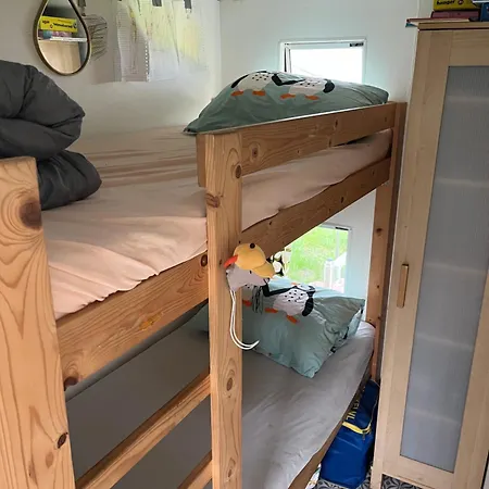 Stacaravan Bakkum, Aan Rand Camping, Zonnepaneel En Waterfust Campsite Castricum