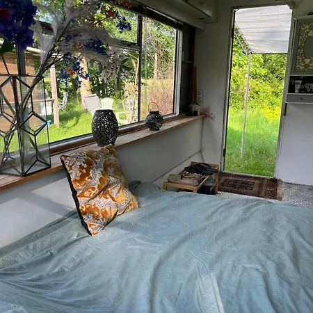 Stacaravan Bakkum, Aan Rand Camping, Zonnepaneel En Waterfust * Castricum